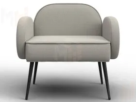 Кресло Лига-086 ( рогожка Амур 02 бежевый )