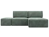 Диван угловой модульный с пуфом Лига-060 НПБ угол универсальный