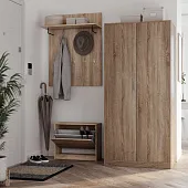 2.01.10.140.3 ОРИОН тумба для обуви 60х49 сонома RU 2.01.10.140.3 ОРИОН тумба для обуви 60х49 сонома RU