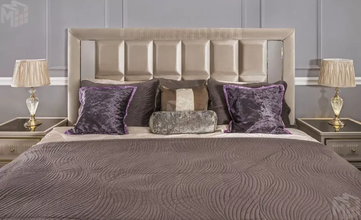 Кровать Замира 180x200 см бежевый