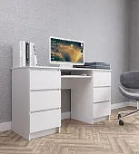 Стол письменный Мори МС-2 белый Стол письменный Мори МС-2 белый