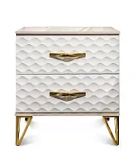 Тумба Lara белый глянец