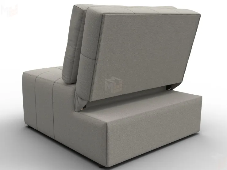 Кресло-кровать Лига-107 (80) ( Амур 02 бежевый )