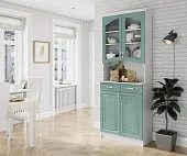 Буфет Прованс-08 (клен бирюза)