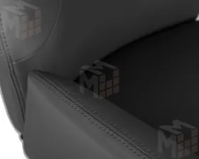 Офисное кресло для руководителей DOBRIN COLTON (серый)