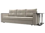 Диван прямой Атланта со столом справа