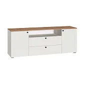 Тумба под ТВ Остин 16.47   белый шагрень Тумба под ТВ Остин 16.47   белый шагрень