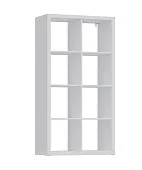 Стеллаж Фора 8 белый Стеллаж Фора 8 белый