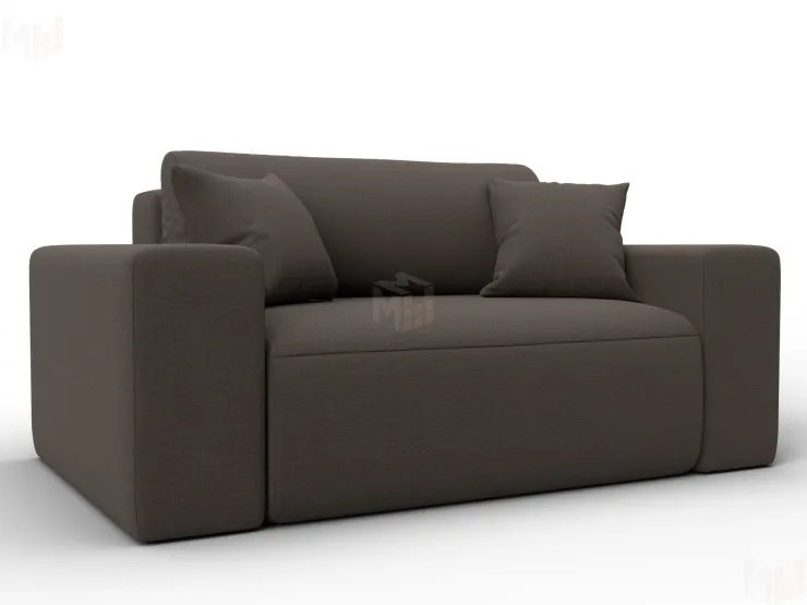 Кресло Лига-036 НПБ ( Амур коричневый )