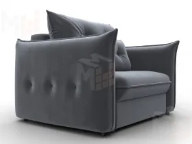 Кресло Лига-100 НПБ ( SEVEN 17 серый )