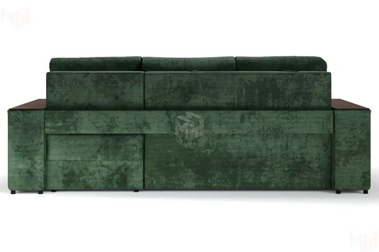 Угловой диван-кровать Лас-Вегас Зеленый правый 