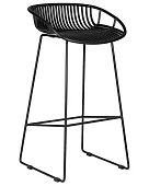 Стул барный DOBRIN FRANK (черный) Стул барный DOBRIN FRANK (черный)