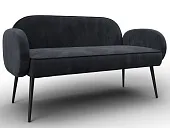 Диван прямой Лига-086 ( TOWER 11 темно-серый )