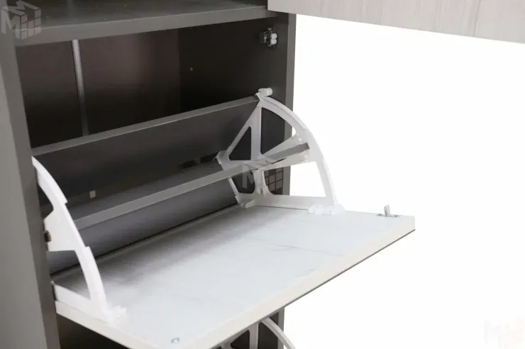 Прихожая Гретта-Эльза 1 Дуб Эльза/Темно-Серый Лофт