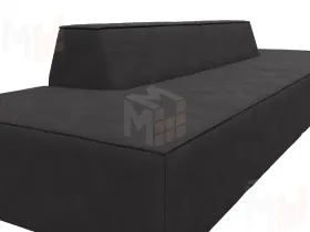 Диван прямой модульный Монс лофт ( JOLY 08 коричневый )