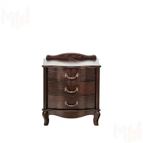 Тумба прикроватная Leset "Джульетта" (3 ящ.) (Орех)