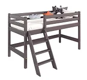 Низкая кровать Соня 12 с наклонной лестницей (Лаванда) Низкая кровать Соня 12 с наклонной лестницей (Лаванда)