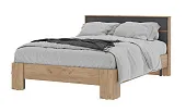 Кровать Хелен КР 02 1400 дуб крафт золото - серый графит Кровать Хелен КР 02 1400 дуб крафт золото - серый графит