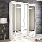 Шкаф-купе Маэстро (белый) Шкаф-купе Маэстро (белый)