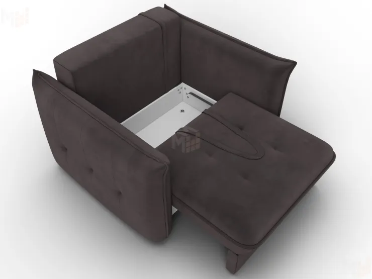 Кресло Лига-100 НПБ ( SEVEN 727 коричневый )