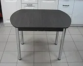 Стол Евро раскладной 1000*680 (венге), ножки хром Стол Евро раскладной 1000*680 (венге), ножки хром