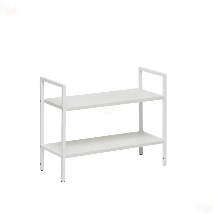 Стеллаж Leset Стилвуд 22 широкий, 2 полки (Белый/Белый)