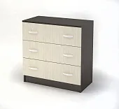 Комод с 3 ящиками Басса КМ 551 М венге - дуб белфорт Комод с 3 ящиками Басса КМ 551 М венге - дуб белфорт