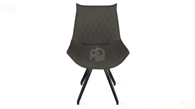 Стул Фэнди К4 Черный муар, Велюр Confetti Stone