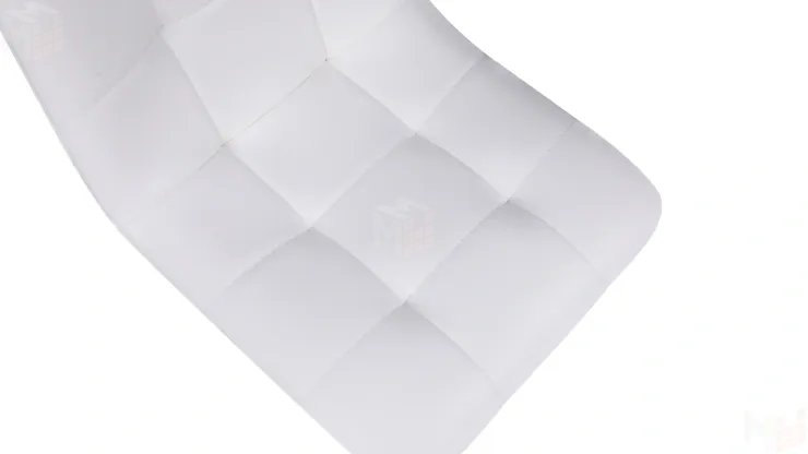 Стул Бруно (паук Т2) Бежевый муар, Кожзам Белый