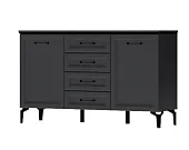 Комод К-3 Шарм  Антрацит Комод К-3 Шарм  Антрацит