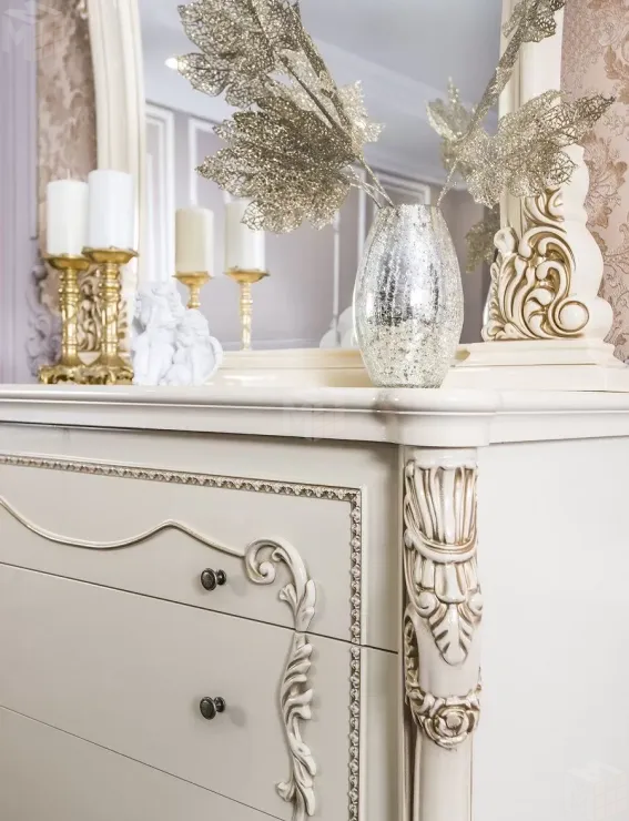 Комод Джоконда крем глянец 