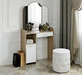 Стол туалетный София Т1 (Дуб сонома/Белый) Стол туалетный София Т1 (Дуб сонома/Белый)