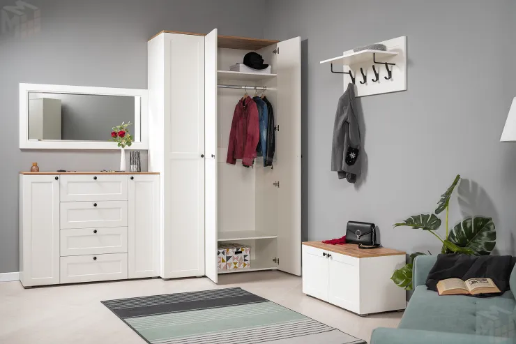 Шкаф Остин   13.224 серый графит