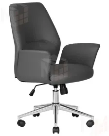 Офисное кресло для руководителей DOBRIN SAMUEL (серый)