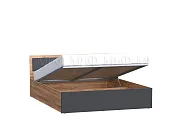 Кровать Мартина с подъемным механизмом 1,4 крафт золотой/графит Кровать Мартина с подъемным механизмом 1,4 крафт золотой/графит