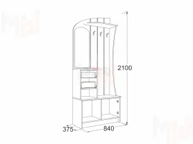 Прихожая Саша-20