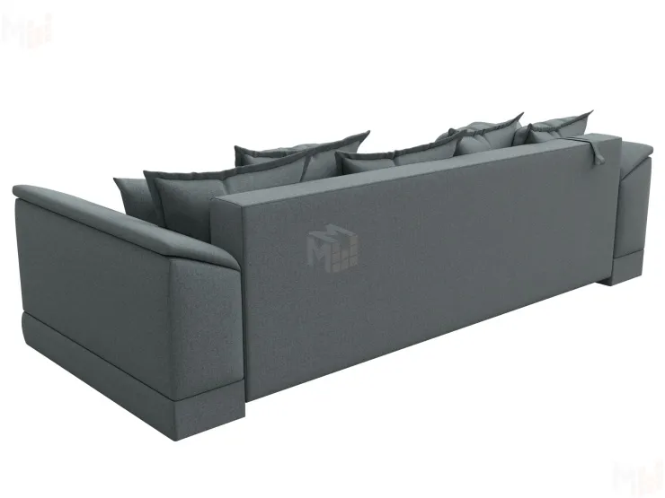 Диван прямой НордСтар НПБ ( Амур 07 серый )