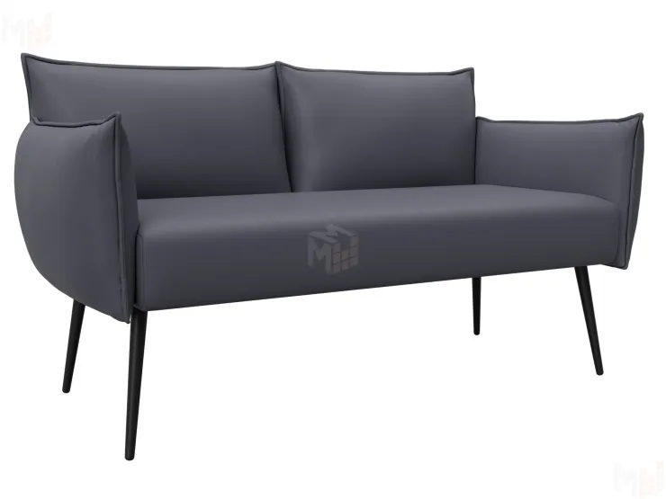 Диван прямой Лига-083 ( GRIFON 15 серый )