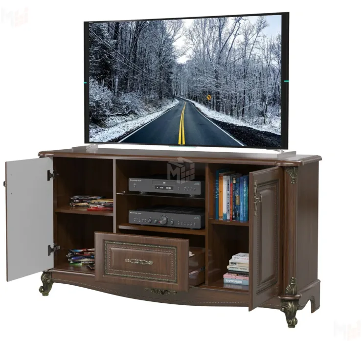 Да Винчи ТВ-тумба ГД-03 (орех)