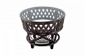 Столик из ротанга «Черчилль» круглый Столик из ротанга «Черчилль» круглый