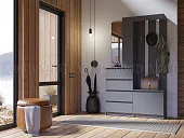 Прихожая Челси (графит) Прихожая Челси (графит)