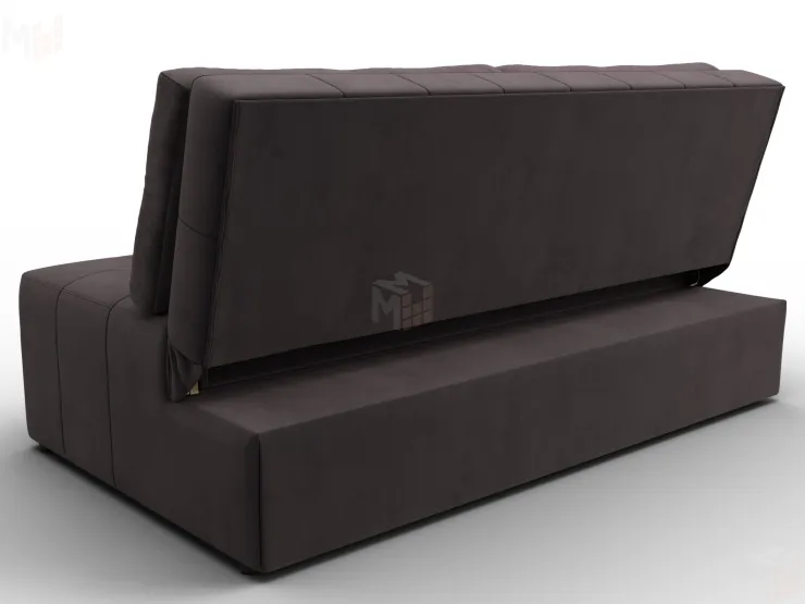 Диван прямой Лига-107 (160) ( SEVEN 727 коричневый )