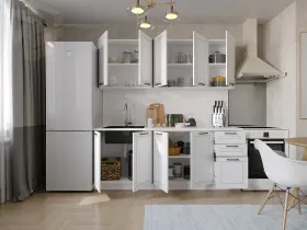 Кухонный гарнитур Глетчер 2,0 белый