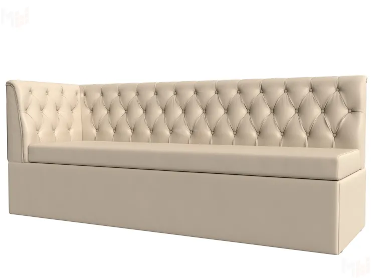 Диван кухонный прямой Маркиз с углом слева