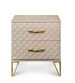 Тумба Lara бежевый глянец