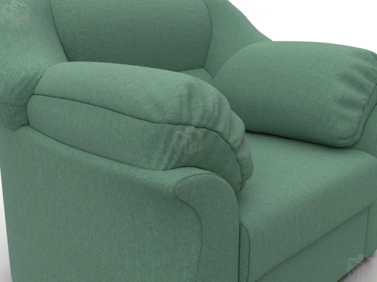 Кресло Карнелла ( Амур 11 зеленый )