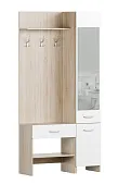 Прихожая Домино-2У Сонома/белый Прихожая Домино-2У Сонома/белый