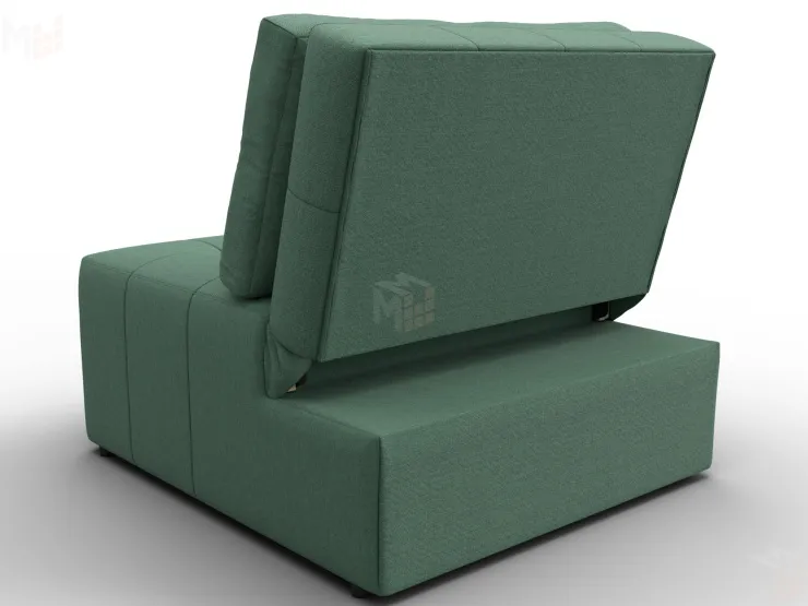 Кресло-кровать Лига-107 (80) ( Амур 11 зеленый )