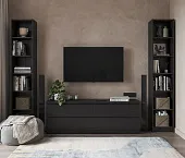 Комод Varma 4D шпон ясень черный Комод Varma 4D шпон ясень черный