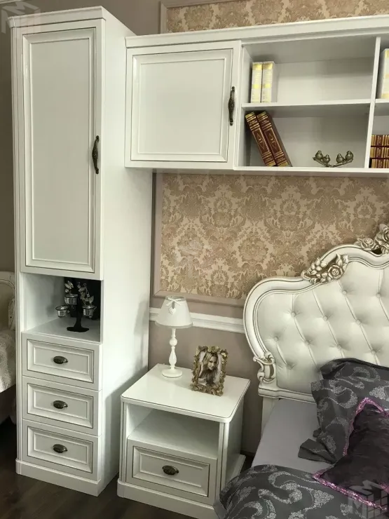 Шкаф детский Натали 1-ств без зеркал белый глянец Шкаф детский Натали 1-ств без зеркал белый глянец